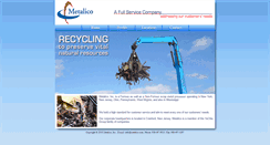 Desktop Screenshot of metalico.com